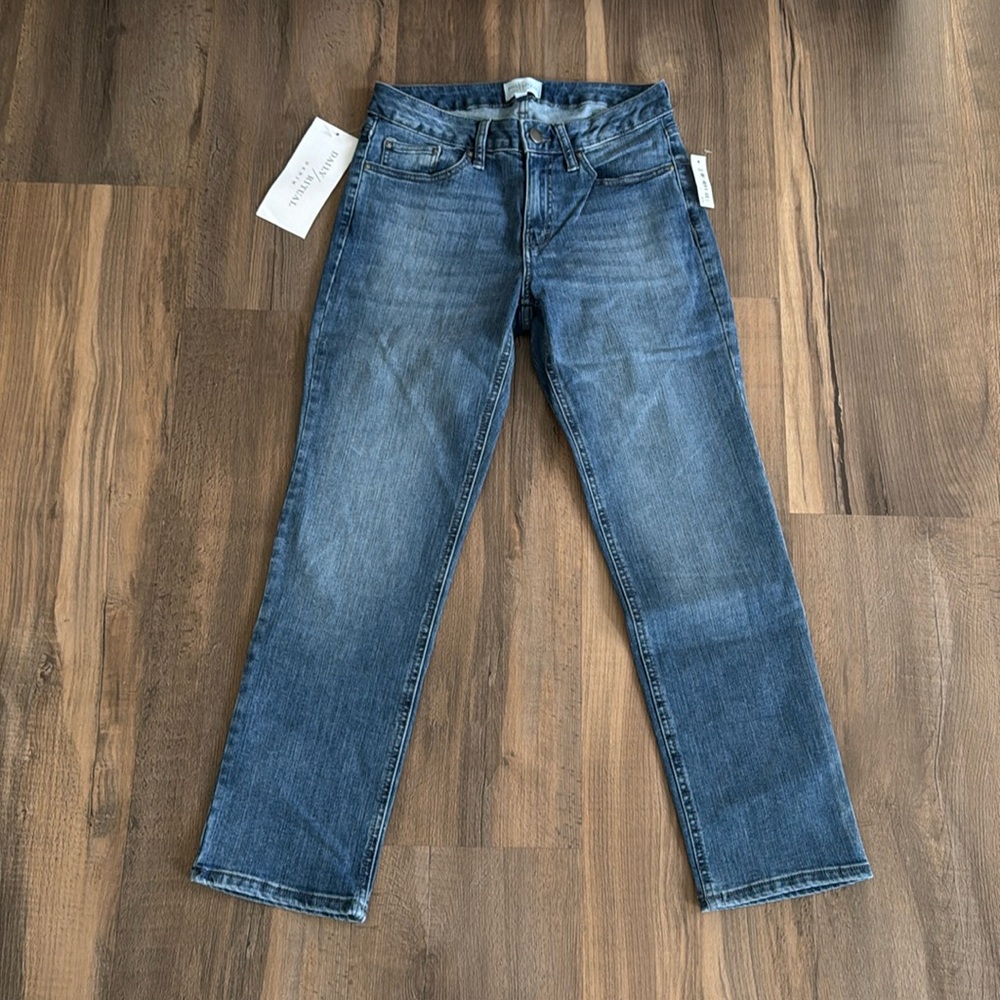 Daily Ritual mid rise girlfriend Jean
